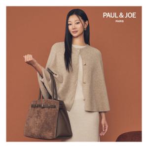 폴앤조 () 울 블렌딩 홀가먼트 판초 케이프 가디건