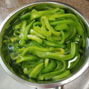 세척 손질 궁채 줄기 산 상추 줄기대 궁채나물