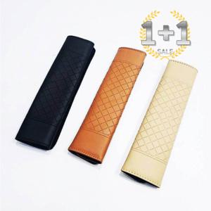 1+1 오프더프라임 자동차 차량용 안전벨트 가죽 커버 쿠션 가죽