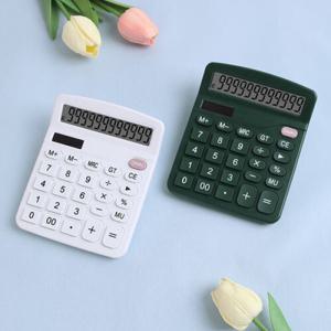 무소음계산기 사무용 금융 전자 기계식 예쁜 일반 계산기 Calculator (패밀리픽)