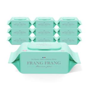 프랑프랑 비데 화장실용 물티슈 (무향) 80매입 20팩 플라스틱 0% 안전한 친환경 아기 물티슈