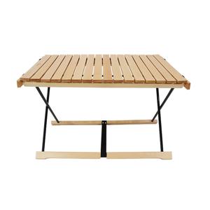 툴콘 핑용 경량 우드롤 접이식 미니 사이드 선반 백패킹 테이블 MCT-WL9055