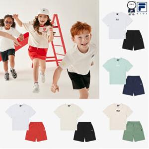 휠라키즈 베이직 반팔 상하세트 5종_FK2FSH2001X2002X