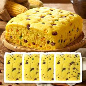 옥수수빵 속초 명물식 찰 옥수수술빵 시장 옥수수 옛날 술빵 X 4팩