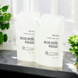 1+1 EM 1종 주방세제 맨손 뽀득 (리필용) 친환경