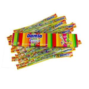 타야스 담라 사우어 벨트 젤리 레인보우 1개 (15g 48개입) 얼먹젤 대용량 학교 학원 간식