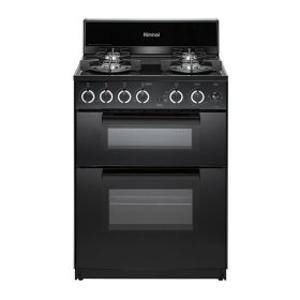 (신세계강남점)신세계강남 린나이 참숯코팅 무수그릴 4구 가스 오븐레인지 미드나잇 블랙 RSF-BM83CB