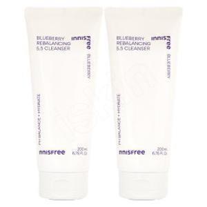 1+1 이니스프리 블루베리 리밸런싱 5.5클렌저폼200ml