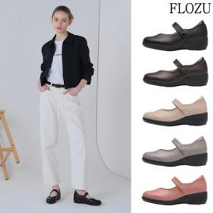 플로쥬 양가죽 웨지 메리제인 컴포트화