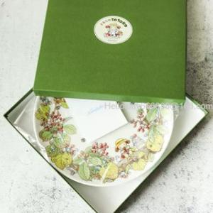 이웃집 토토로 접시 도자기 파스타 양식 그릇 선물