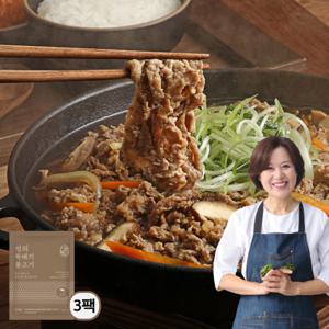 1+1+1 박미선의 국내산 등심불고기 뚝배기불고기 500g x 3팩 당일배송 100% 국내산 소고기 뚝불
