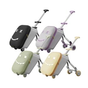 진방 zinbang 20인치 트롤리 타는 캐리어 기내반입 가능 라이딩 트라이크 기내용 / 확장형