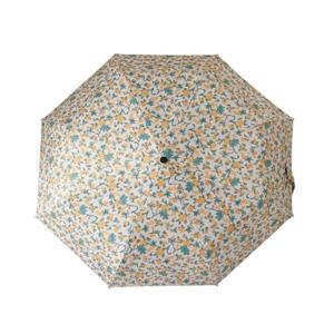 1+1 예쁜 꽃무늬 양우산 파우치 우산 플라워 5단 접이식 미니 우양산 양산 자외선 차단 uv 차단 암박 방수
