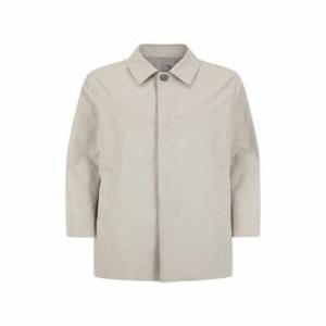 (현대백화점)지오지아2025 간절기 기본 베이지 트렌치 맥코트 ADF1CG1901