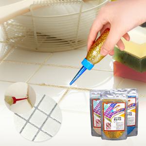 (한정특가) 줄눈이오 화이트/은펄/금펄 3컬러 셀프시공 욕실을 화사하게 욕실용품 타일 줄눈 인테리어 이사