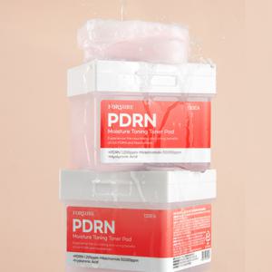 포슈어 PDRN 수분 토너패드 120매 마스크팩 앰플 모공 탄력 미백 잡티 닦토