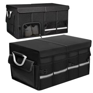 63L 접이식 자동차 트렁크정리함 방수 패브릭 손잡이 칸막이 수납함 OCA-TKZ3