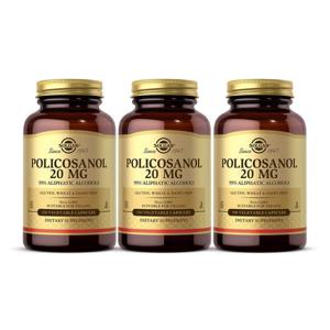 (오플닷컴) 3개 Solgar 폴리코사놀 20 mg 100 베지 캡슐 솔가 빠른직구