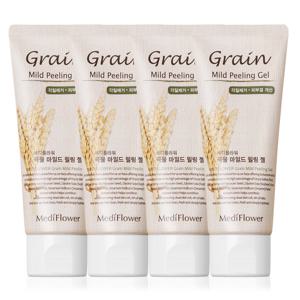 곡물 마일드 필링젤 100ml 4개 저자극/얼굴각질제거/필링