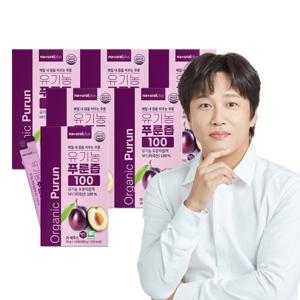 내츄럴플러스 유기농 푸룬즙 100 15포 6박스 / 100% NFC 착즙 쥬스