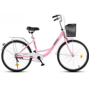 J2K 성인 여성용 자전거 바구니 레트로 엔틱 장보기 미니벨로