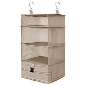 여행용 걸이형 4단 정리 파우치 캐리어 압축팩 여행용 짐정리 수납