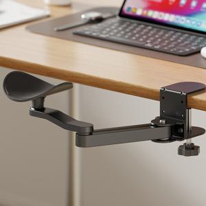 책상 팔 받침대 멀티 마우스 팔걸이 책상거치 알루미늄 합금 소재 360 도 자유회전 각도조절 사무실 책상