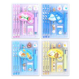 몰랑 케이스 문구 세트 학교 준비물 입학 선물 색상랜덤 6개 1SET 배송