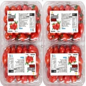 스테비아 대추방울토마토 단마토 레드 2kg (500g x 4팩)