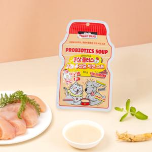 파미데이즈 오늘유산균 치킨스프 3종 50x12팩 강아지 고양이 음수량 마시는 습식 간식
