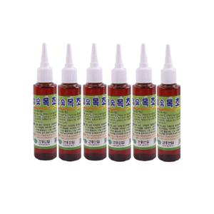 국산 참숯 목초액 6개 손 발톱 문제 증상 개선 약 무좀