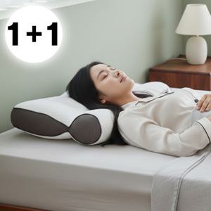 1+1 바르다 꿀잠 푹신 경추베개 베개 목베개