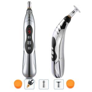 프리미엄 확풀려 마사지펜 경락마사지펜 저주파마사지펜 전자침 닥터펜 혈자리봉+젤 경혈도 KC안전인증 저