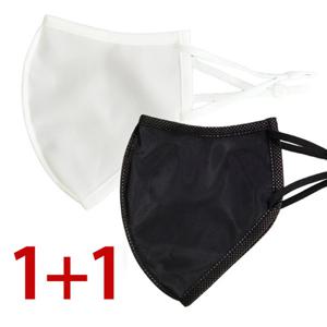 1+1 새부리형 방수 마스크 2종 수영장 물놀이 아쿠아