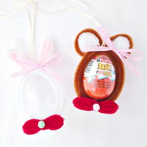 (킨더조이 별도) 케이스 목걸이 유치원 어린이집 재롱잔치 발표회 졸업식 입학식 꽃다발 입학 졸업 선물 꽃