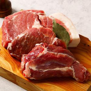 제주도 흑돼지 돔베고기 보쌈용 500gX4팩