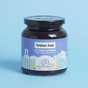 안단 저칼로리 블루베리잼 380g 불필요한 성분은 빼고 좋은 재료만 사용