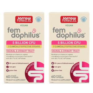 자로우 포뮬러스 펨 도피러스 여성용 50억 유산균 60정 2개