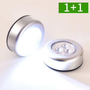 1+1 무드등 LED 조명 터치등 수면등 붙이는 무선 건전지 미니조명