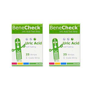 1+1 베네첵 요산 시험지 25매 요산체크 검사지