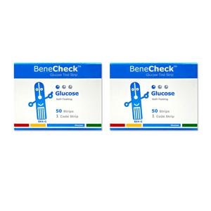 베네첵 혈당 시험지 50매 x2개 측정지 검사지