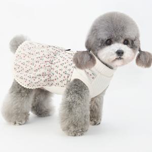 강아지원피스 꽃치마 공주옷 스커트 소형견 봄옷 봄맞이 할인 행사 진행중