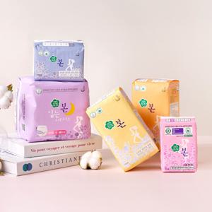 유기농본 100% 유기농 순면 생리대 모음전  (대/중/소/오버나이트/라이너/탐폰/입는오버나이트)