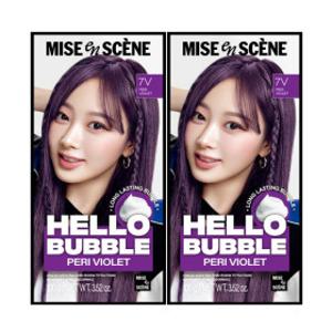 미쟝센 뉴 헬로버블 7V 페리바이올렛100g 2개