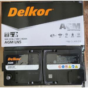 델코 AGM LN5 95AH 자동차 배터리 차량용 배터리 싼타페 제네시스 쏘렌토 카니발 스팅어 SM7