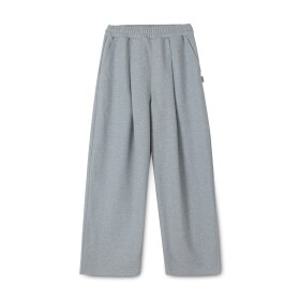 트래드클럽 남녀공용 무지 기모 스웨트팬츠 블랙/그레이 오버핏 쭈리 기모 트레이닝세트 츄리닝 S - 5XL