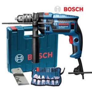 보쉬 강력한 유선 해머 전동드릴 GSB1600RE+100P