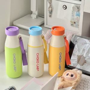 차코랩 텀블러 CHAKO LAB 휴대용 스텐 보온 보냉 우유병 520ml 아이스커피