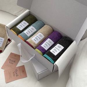 갤러리아 AREUM 아름 40수 코마사 호텔수건 5매 페이스타올