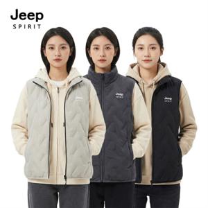 지프스피릿 JEEP SPIRIT 지프 남녀공용 캐주얼 패딩조끼 2305